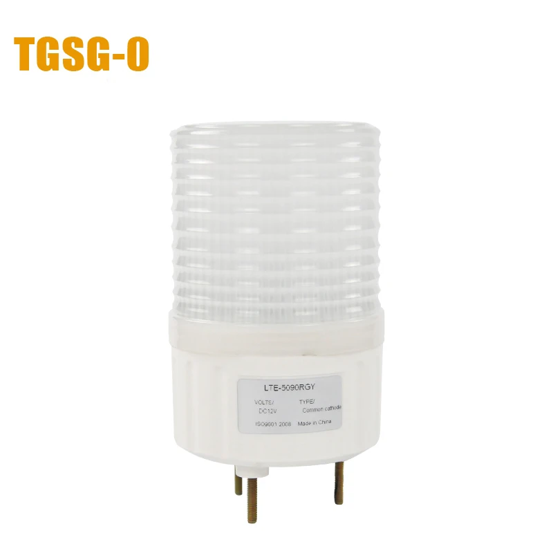 

LTE-5090 Mahcine warning light 3 color light DC24V bolt bottom IP54
