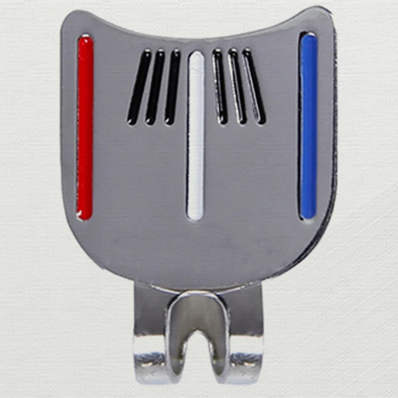 

1 Pcs Golf Putting Alignment Aiming Tool Ball Mark-er With Magnetic Hat Clip 2018 New Practical
