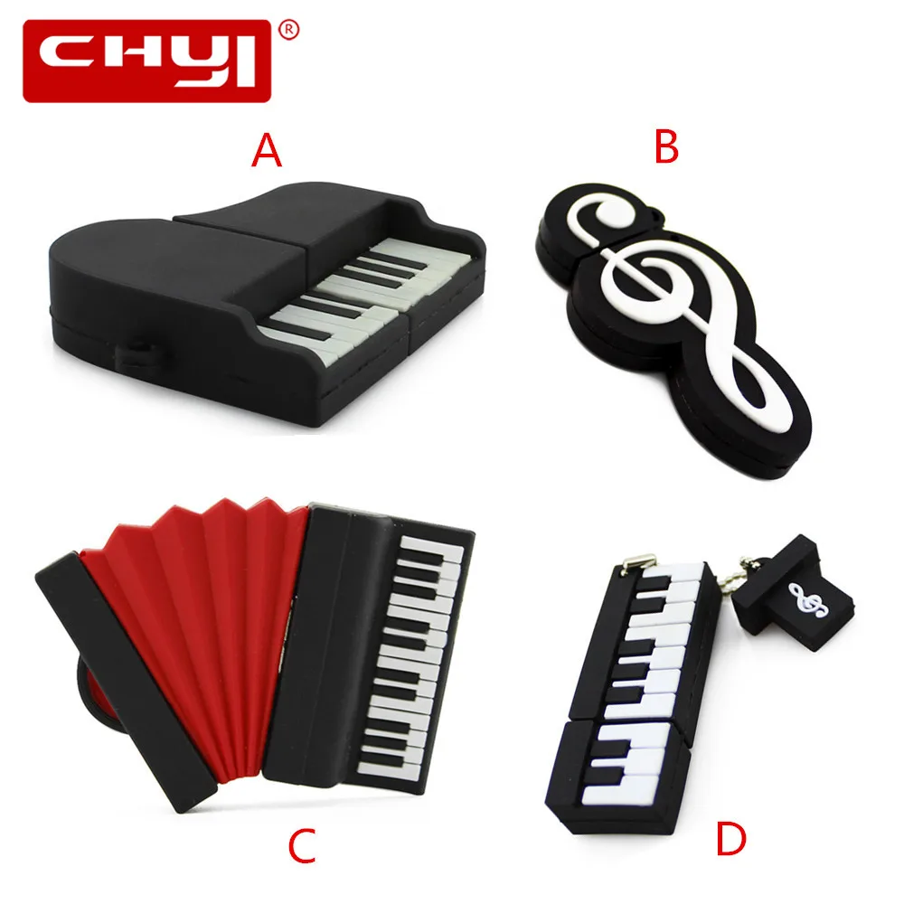 Mini Cute Accordion Pendrive 4GB 8GB 16GB 32GB 64GB USB Flash Drive