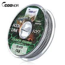 Coonor 15/20/35 фунтов Multifilament ПЭ Карп Рыбалка супер сильным pe плетеная Рыбалка линии 20 м linha Multifilamento пункт PESCA