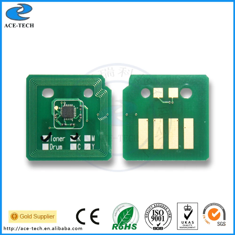 

006R01453~006R01456 Toner chip for Xerox WorkCentre 7120 7125 color laser printer cartridge