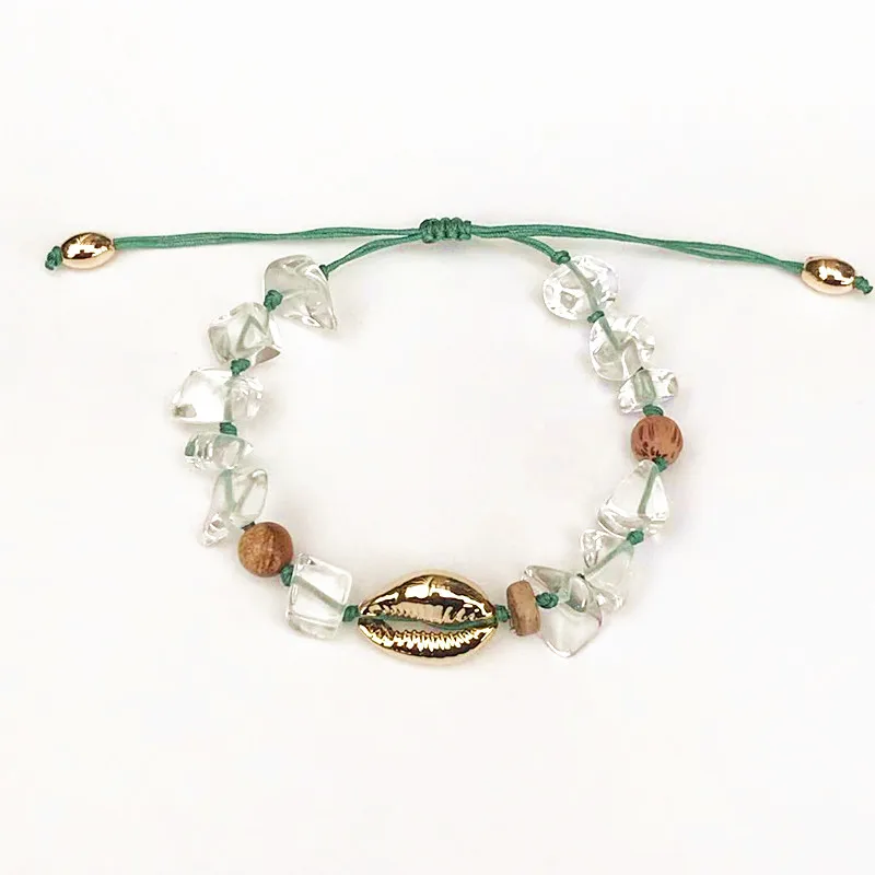 

boho pulseira feminina NATURAL big puka COWRIE shell BRACELET bracelets for women gift bijoux jewelry bohemian bracelets bangles