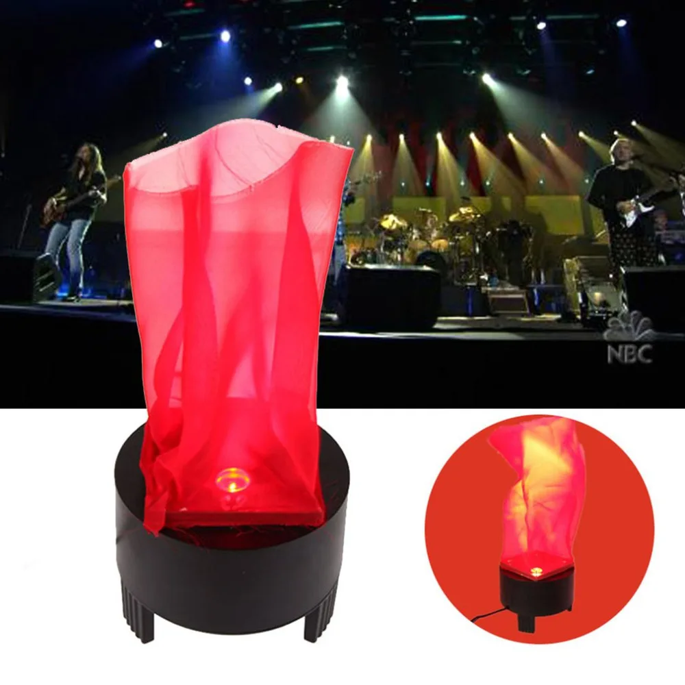 ICOCO 3 Вт/6 Вт Светодиодный светильник с пламенем, сценический светильник, имитирующий светильник с пламенем, электронная лампа для жаровни