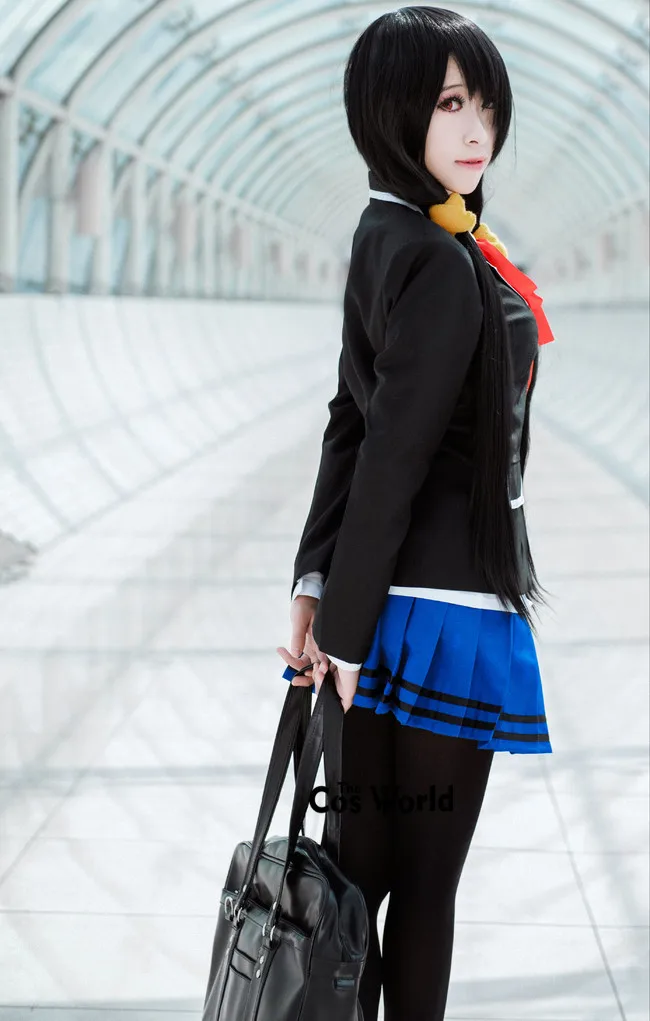 DATE A LIVE Kurumi Toka Origami Schuluniformen Anime Cosplay Kostüme 3