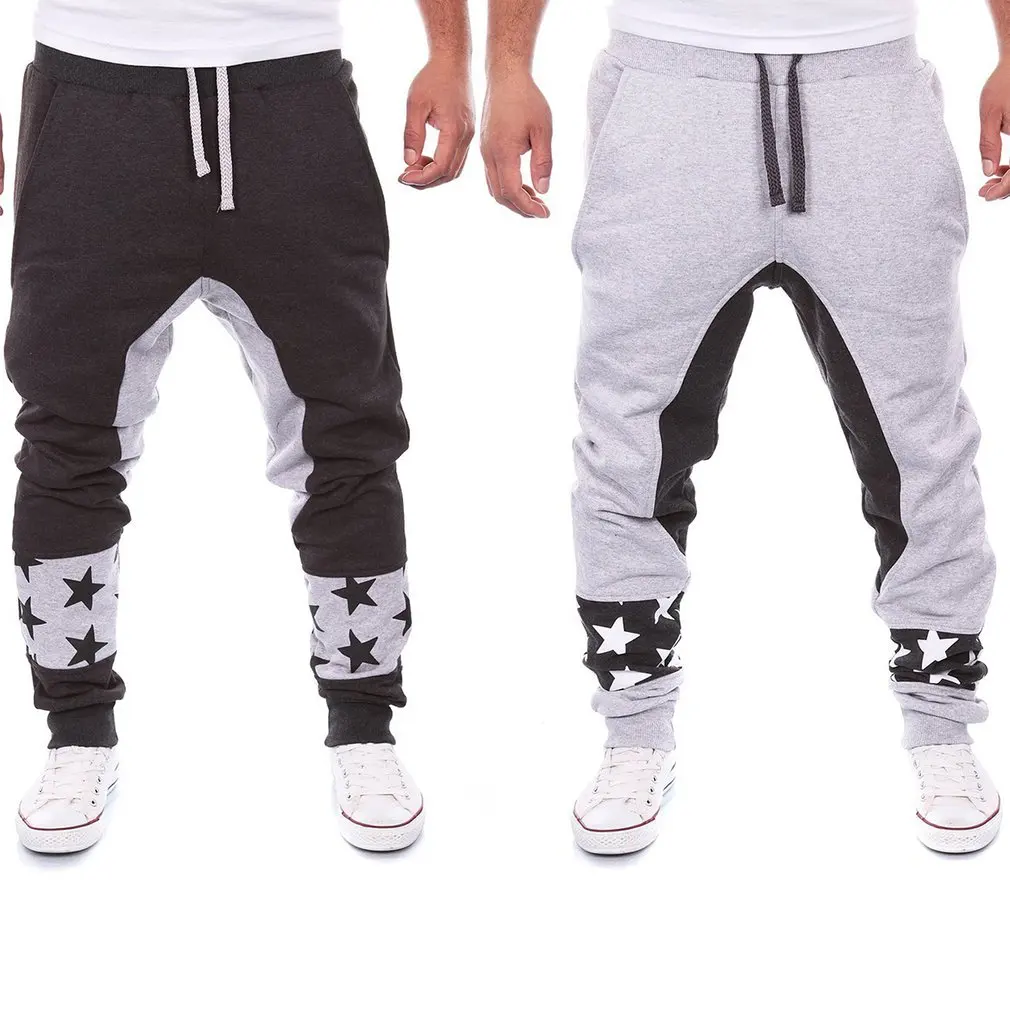 

New Mens Hip Hop Long Pants Streetwear Autumn Spring Loose Trousers Full Length Pantalones Hombre Haren Joggers Tactical Pants