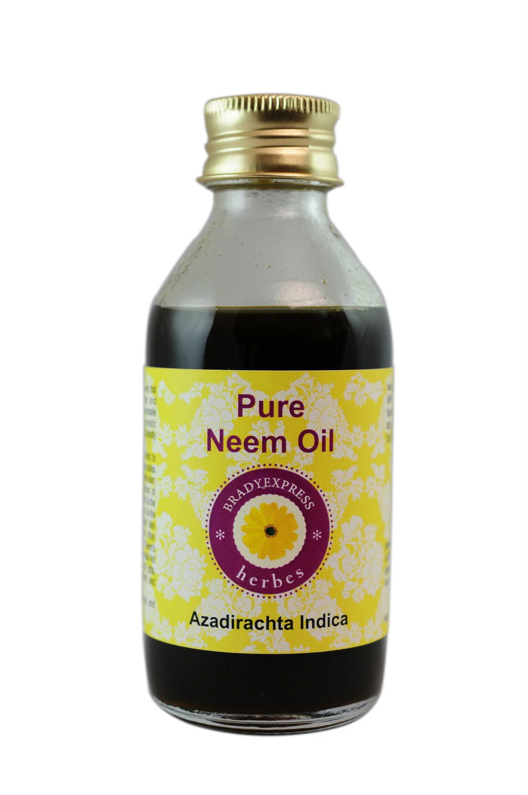 

FRee Shipping Pure Neem Oil Azadirachta indica 100% Natural Cold Pressed Uncut Therapeutic Gr 5ML