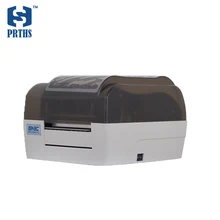 BTP-2100E plus barcode label desktop printer with transparent shell design for washing mark, jewelry tag, clothing price tag