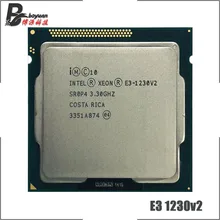 Intel Ксеон E3-1230 v2 E3 1230v2 E3 1230 v2 3,3 ГГц Quad-Core Процессор процессор 8 м 69 Вт LGA 1155
