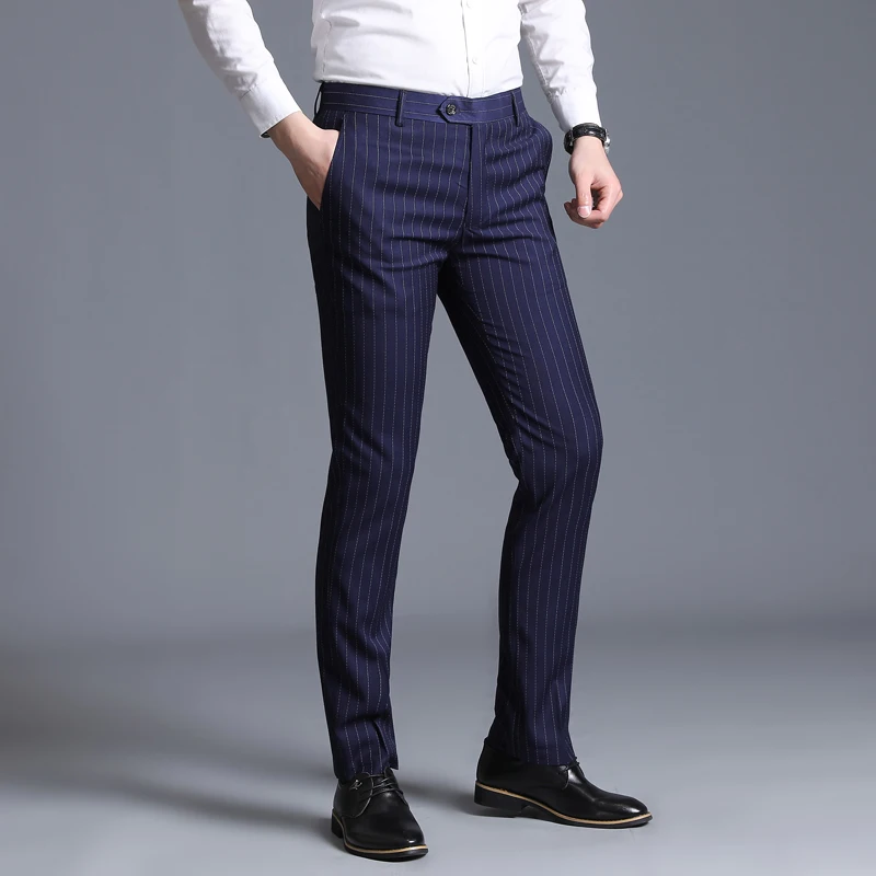 Share more than 84 formal striped pants latest