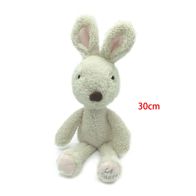 30 см кукольная одежда для кролика/кошки/медведя, плюшевые игрушки, платье, юбка, свитер, игровой домик, аксессуары для 1/6, куклы для девочек, детские игрушки, подарки - Цвет: White Rabbit