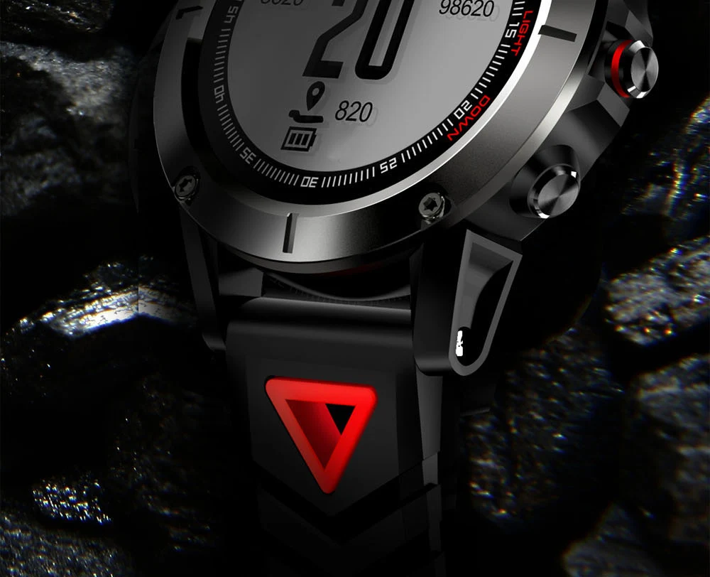 G01 1.05 inch Sports Smart Watch Bluetooth 4.0 IP68 Waterproof Call / Message Reminder Heart Rate Monitor Sleep Monitoring Functions
