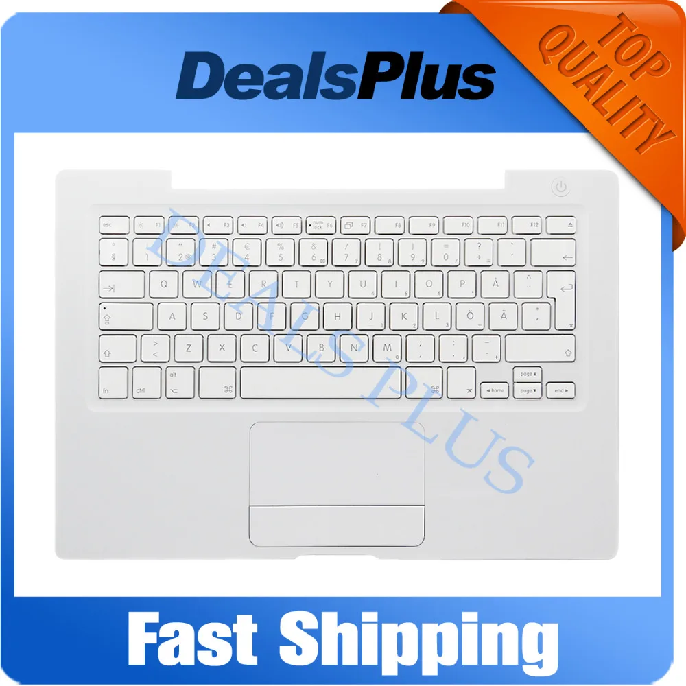 98% Новый Топ чехол для клавиатуры шведский датский MACBOOK 13 '&#x27A1181 A1185 | Компьютеры