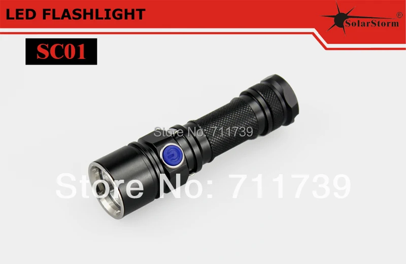 

2014 NEW SC01 mini LED flashlight 3 Mode Cree XM-L2 U2 190LM led cree flashlight