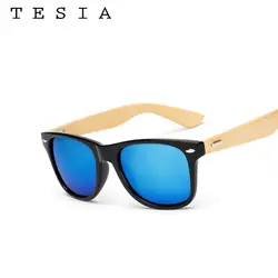 Тесла дерево Солнцезащитные очки для женщин Bamboo Защита от солнца Очки для Для мужчин Для женщин Солнцезащитные очки для женщин авиатор
