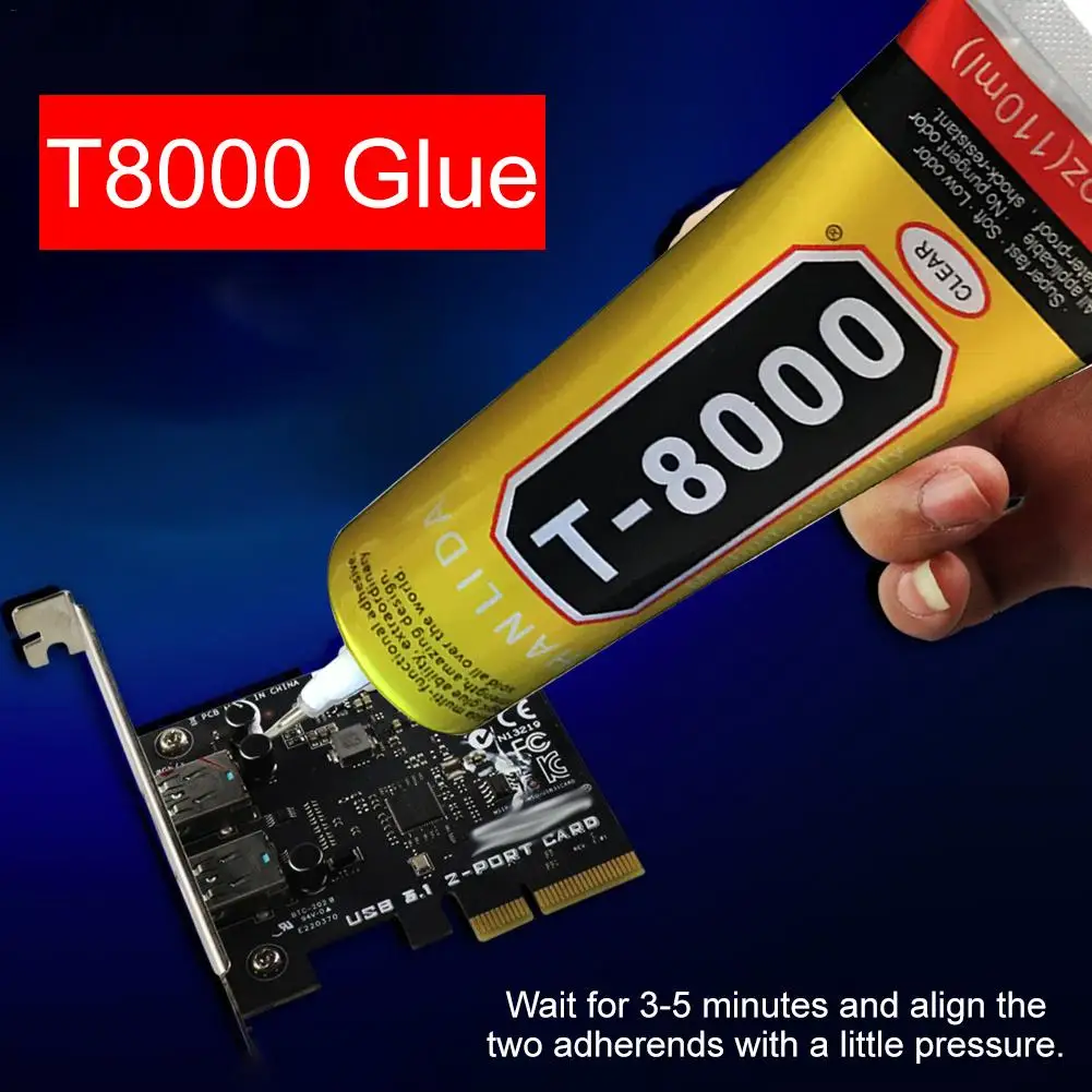 

15ML/50ML/110ML T8000 Needle Type Mobile Phone Screen Clear Glue DIY Craft Jewelry Drill Beauty Drill Epoxy Resin Adhesive