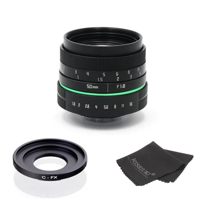 Special Offers New 50mm f/1.8 C mount CCTV camera Lens APS-C sensor for Fujifilm FX X-M1 X-T1 X-E2 XA1 Special Offers New 50mm f/1.8 C mount CCTV camera Lens APS-C sensor for Fujifilm FX X-M1 X-T1 X-E2 XA1