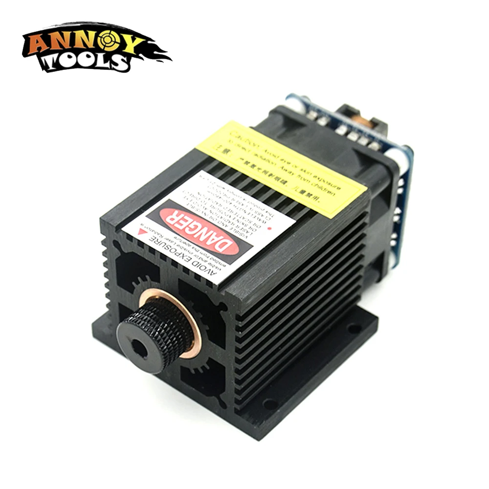 Лазерная головка TTL/PWM 5500 МВт лазерные модули 445 нм светильник можно регулировать