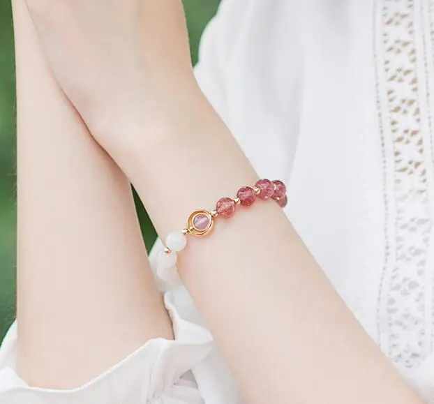 

Free shipping 164 16 creative 2 colors 1 circle Women Bracelet Valentine's Day Girls Trendy Female flower Jewelry hotsale