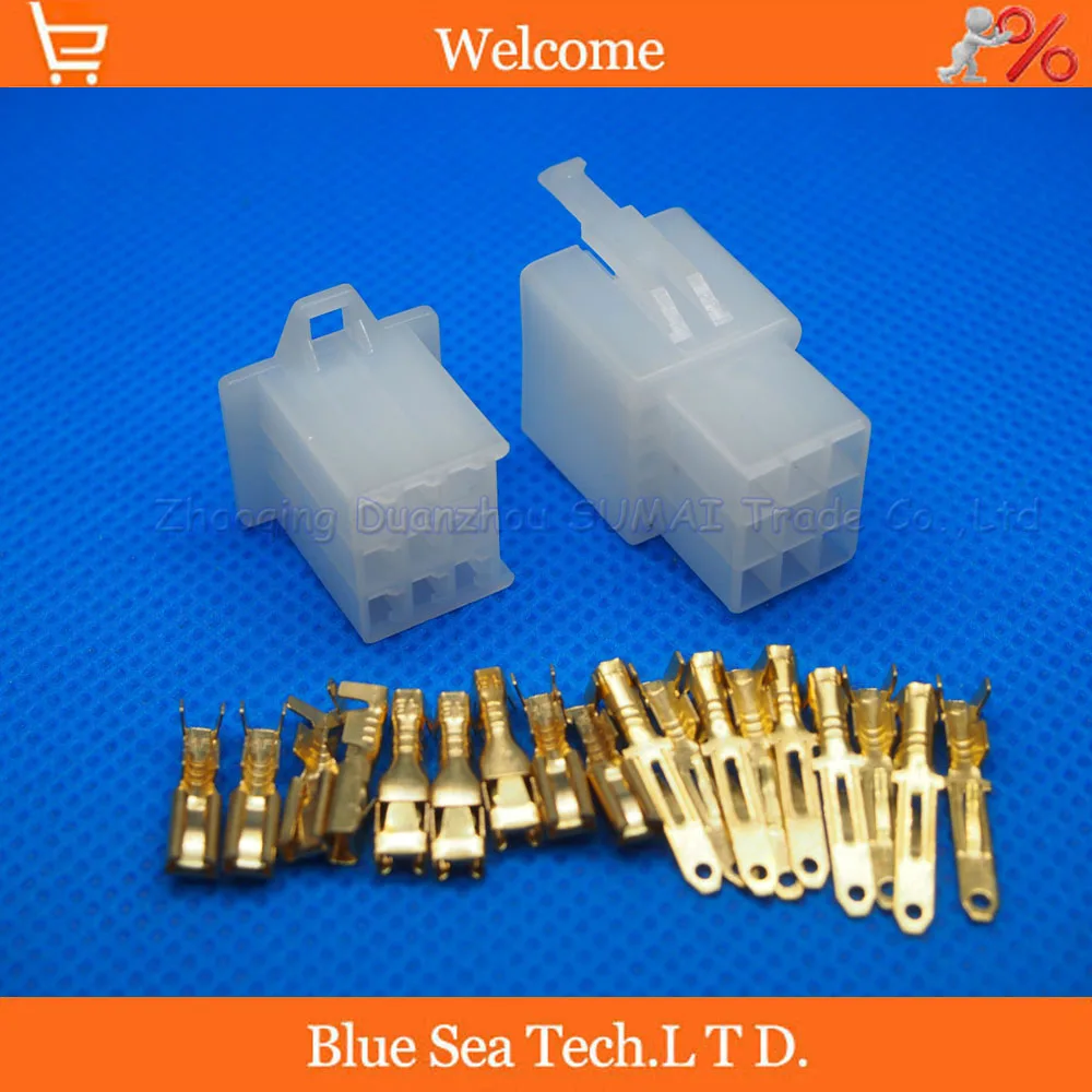 2.8mm 9 Way/pin DJ7091A-2.8-11/-21 Electrical Connector Kits Male Female socket plug for Motorcycle Car ect. 2.8mm 9 Way/pin DJ7091A-2.8-11/-21 Electrical Connector Kits Male Female socket plug for Motorcycle Car ect.