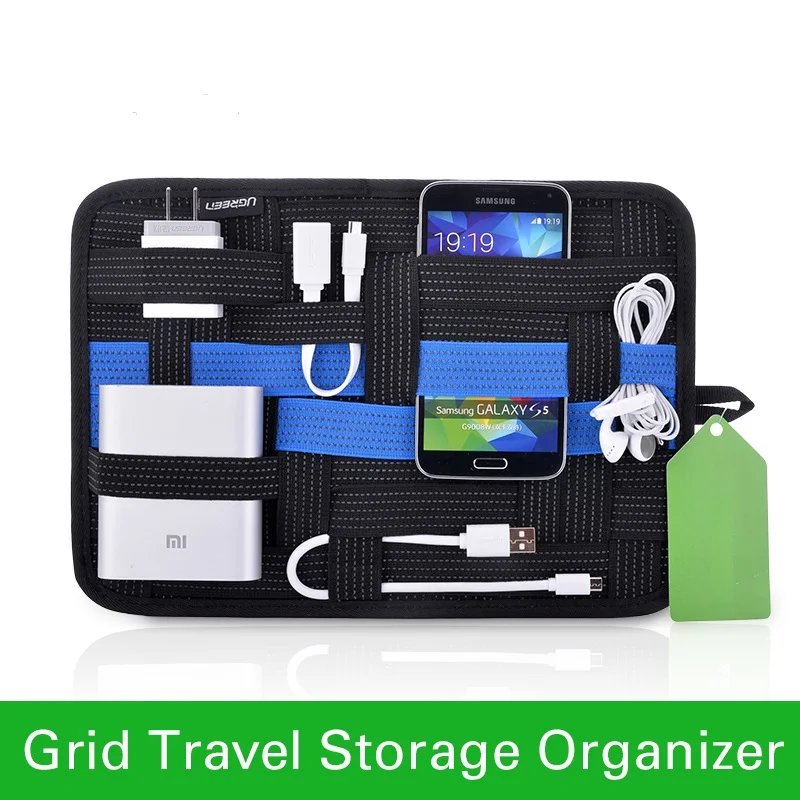 Bigital device organizer travel storage bag for iPhone