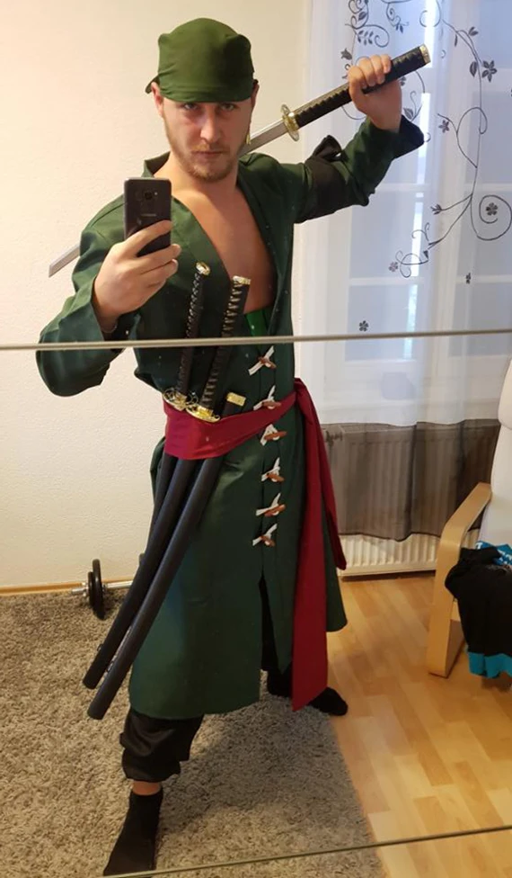 Roronoa Zoro Cosplay Costumes One piece Merchandise