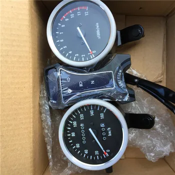 

motorcycle GN250 Speedometer tachometer clock gauges for Suzuki 250cc GN 250 digital gear table meter shell spare parts