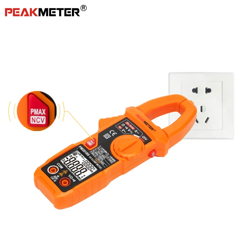 Портативный Умный Цифровой мультиметр переменного тока PEAKMETER PM2018S измеритель