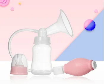 

DHL 200set Manual breast pump silicone breast pump powerful massage pad with simple breast pump for mother and baby
