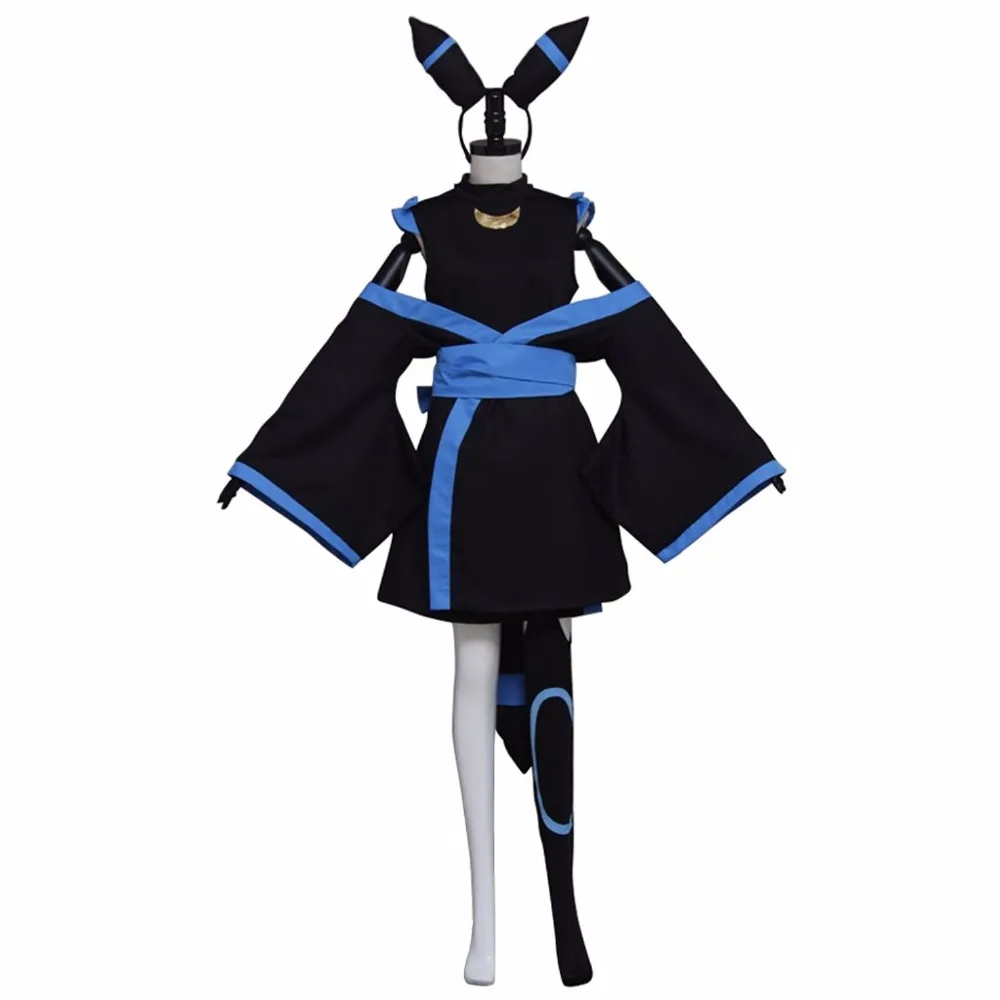 

Pokemon Umbreon Human Dress Cosplay Costume Tailor Made