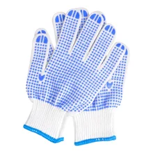 1 пара антистатические перчатки Антистатические электронные рабочие перчатки с покрытием из полиуретана пальмовое покрытие ПК противоскользящие для защиты пальцев