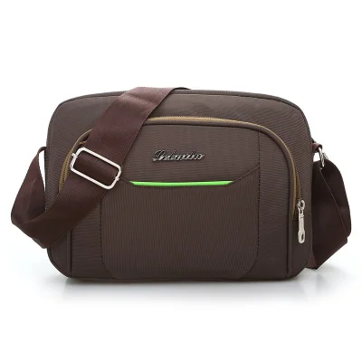 Черная деловая сумка-мессенджер, укороченная сумка унисекс через плечо, Большая вместительная сумка с клапаном на молнии, сумка для отдыха в консервативном стиле - Цвет: a5