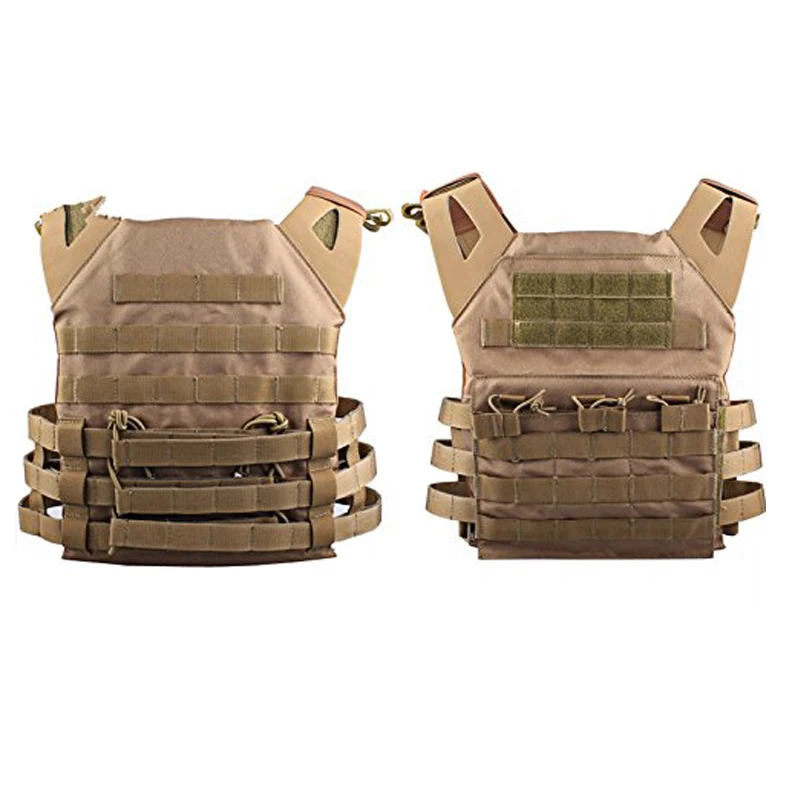 Новый военный Пейнтбол Veste боевые тактильные Jpc Gilet De Combat Molle стиль Noir Brun Tactiqu Ciras