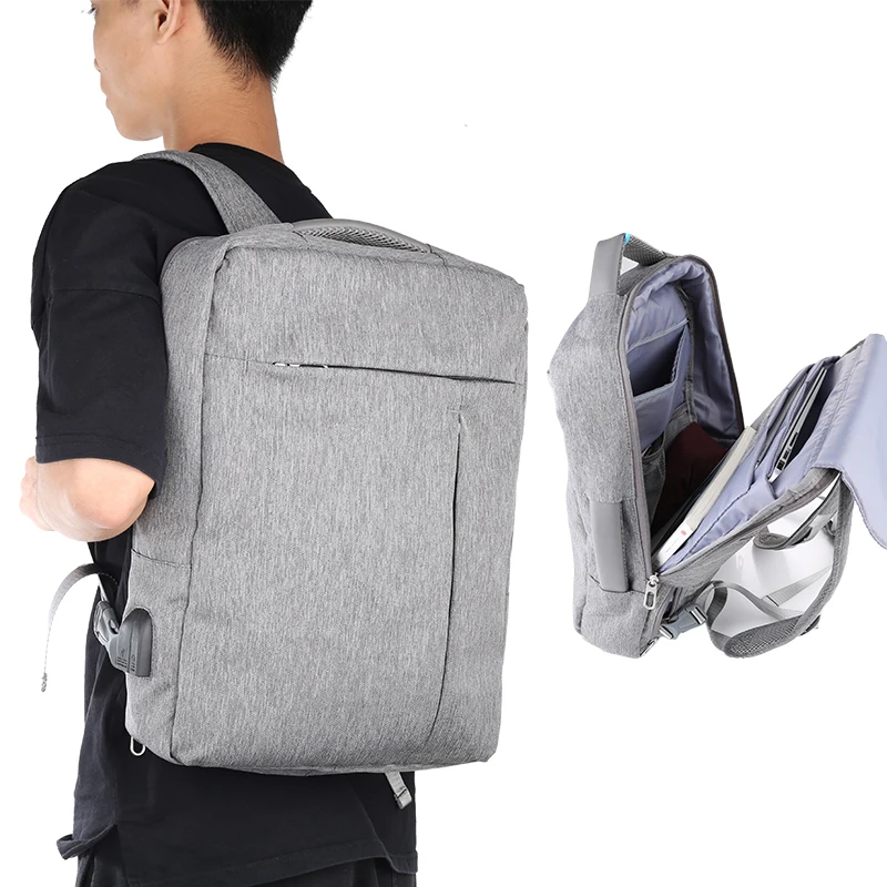 USB Charge Anti Theft Backpack 16 inch Laptop Bag For MacBook Air 13