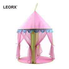 Девочка принцесса палатка для игр в форме замка сказочный замок палатка милый игровой домик Дети Открытый игрушки