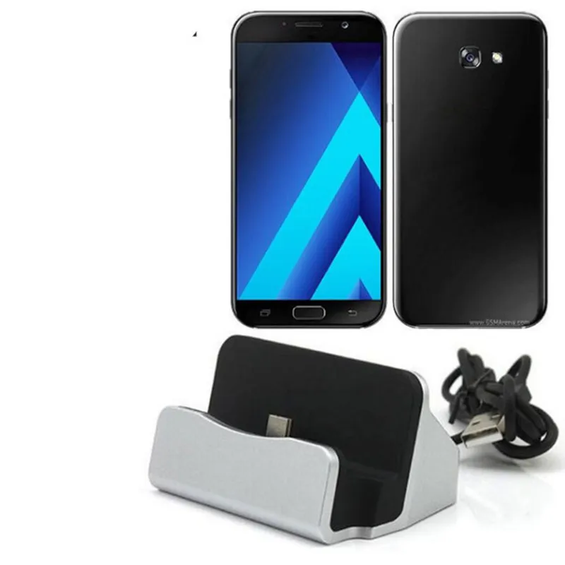 Desktop Data Sync Type C USB Cable Dock Charger Station For Samsung Galaxy A7 A5 A3 (2017) USB