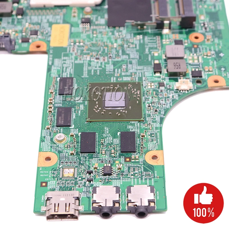 NOKOTION لديل insprion 15R N5010 اللوحة المحمول 48.4HH01.011 CN-052F31 052F31 الرئيسي مجلس HM57 DDR3 1 GB GPU شحن وحدة المعالجة المركزية