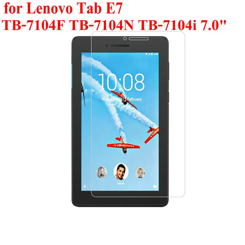 Для lenovo Tab E7 закаленное Стекло Экран протектор чехол пленка для lenovo Tab E7 TB-7104F TB-7104N TB-7104i 7,0 Tab V7 6,95 Стекло - Цвет: LEN Tab E7