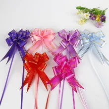 10 шт./лот DIY Потяните цветок лента бант подарочная упаковка ленты