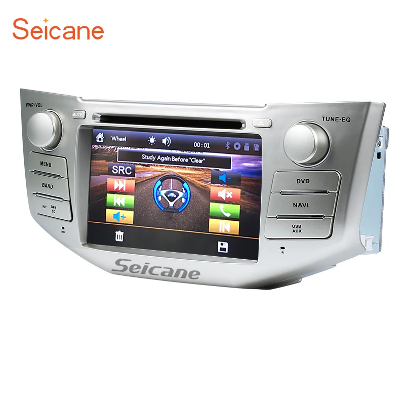 Seicane 2 Din 7 &quotавтомобильный DVD плеер для 2004 2012 Toyota Harrier GPS навигация Bluetooth Поддержка