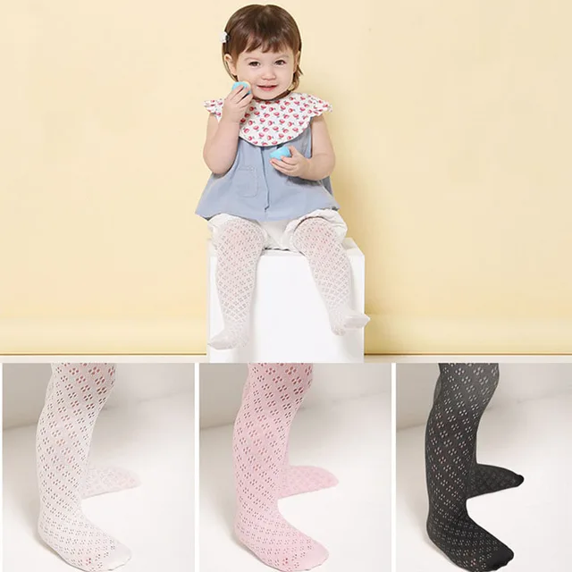 Summer cotton baby girls sock new thin breathable bottoming tunnel mesh
