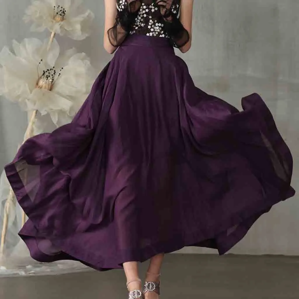 Женская юбка юбки faldas jupe femme shein saia модные вечерние юбки трапециевидной формы с высокой талией на молнии летняя эластичная длинная юбка#50
