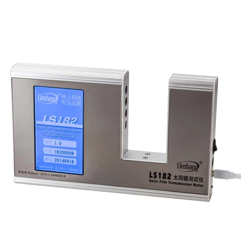 LS182 3 in 1 Digital Solar Film Meter with Measuring UV IR Rejection Value Visible Light Transmission Value Tester