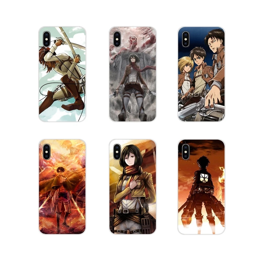 Silicone Case Cover For LG G3 G4 Mini G5 G6 G7 Q6 Q7 Q8 Q9 V10 V20 V30 X Power 2 3 K10 K4 K8 2017 anime attack on titan garrison | Мобильные