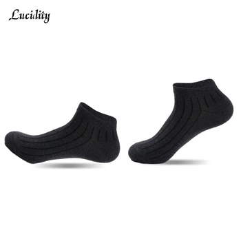 

5 Pairs/lot=10pieces Summer Breathable Socks Man Cotton Solid Color Men Boat Socks Fashion Sweat Socks Mal