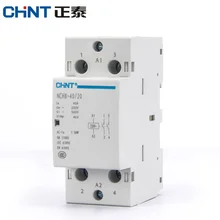 CHNT CHINT NCH8-40/20 модульная переменного тока бытовой автомат 220V 230V AC 40A 1NO 1NC 2NO 2NC