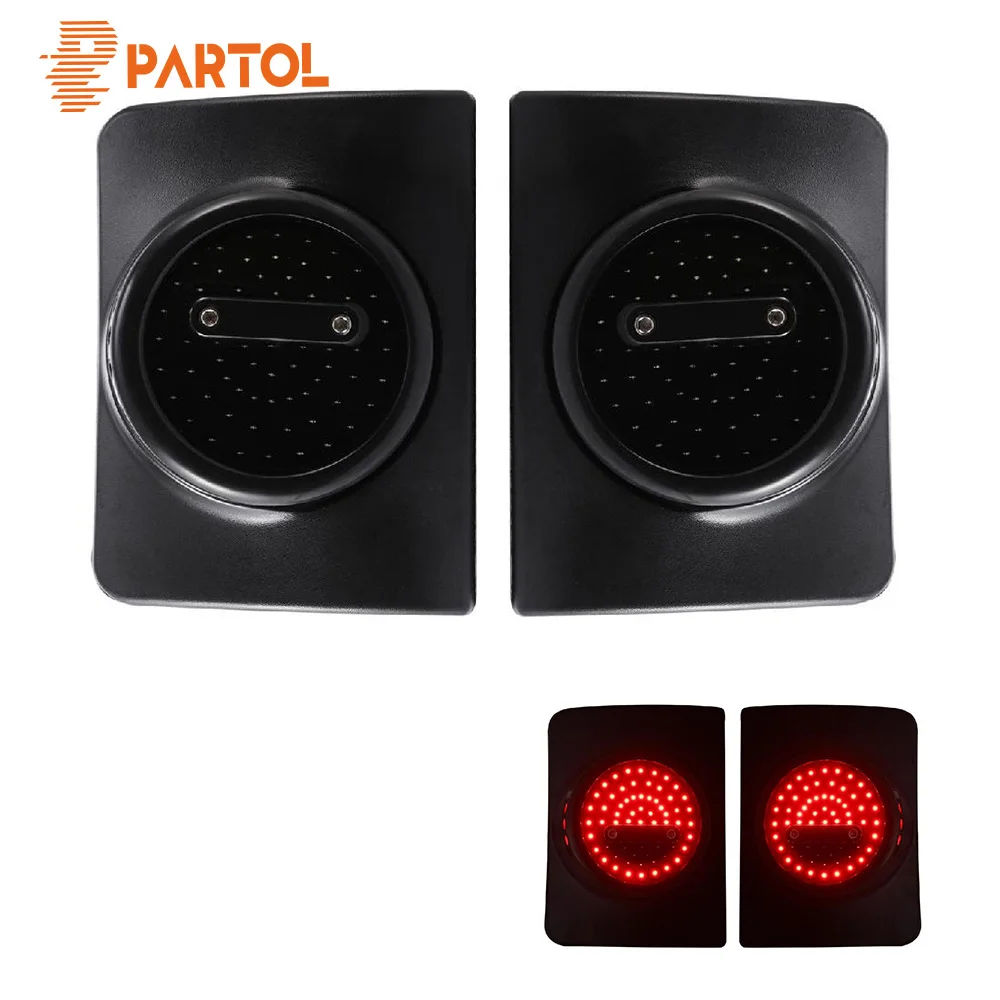 

Partol Car Tail Light Brake Daytime Running Reverse LED Light For Jeep Wrangler JK 20072018-2017 US Vison Starlit