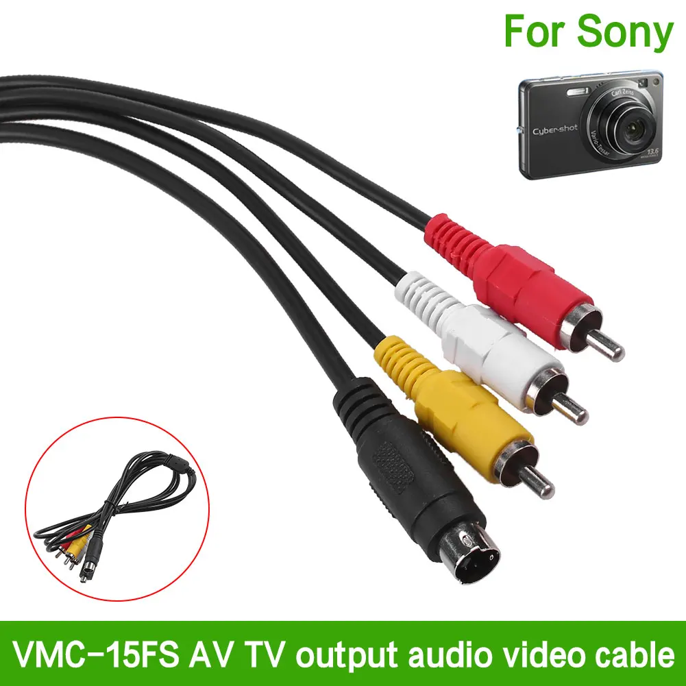 

VMC-15FS Digital AV Audio Video TV Out Cable Cord Line Wire For Sony Camcorder