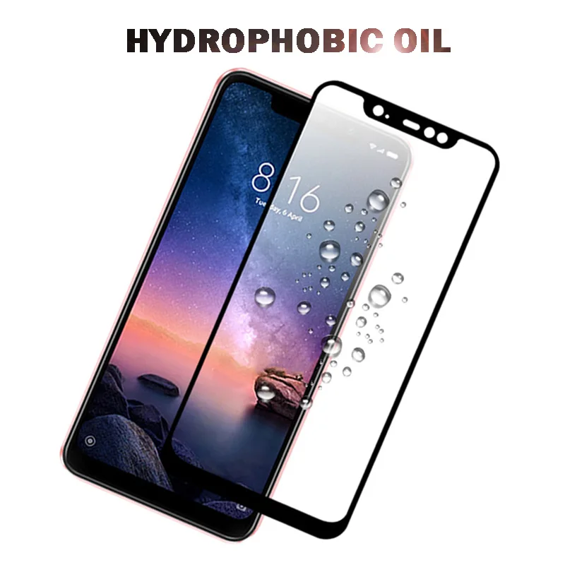 

Tempered Glass For Xiaomi mi 9 mi 8 lite Redmi K20 Pro Note 7 5 Plus 6 Pro 4X Screen Protector Redmi Note 7 6A Full Cover Film