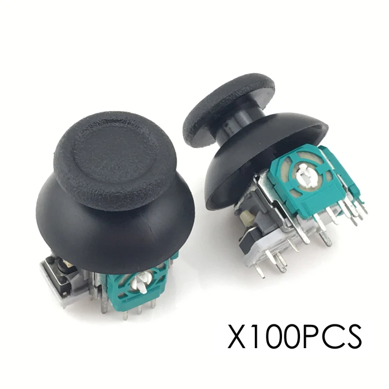 Wholesale 100 sets 3D Analog Stick Potentiometers with thumbsticks for