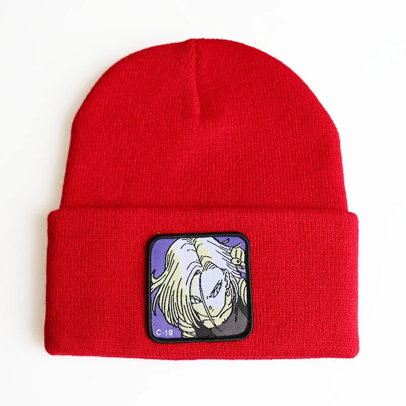 2019 зимняя Лыжная шапка с рисунком в стиле хип-хоп, вязаная шапка с изображением дракона и шарика, качественная Шерстяная кепка Gorros Hombre